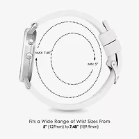 Speidel Medi Glow Unisex Adult White Strap Watch 60370006
