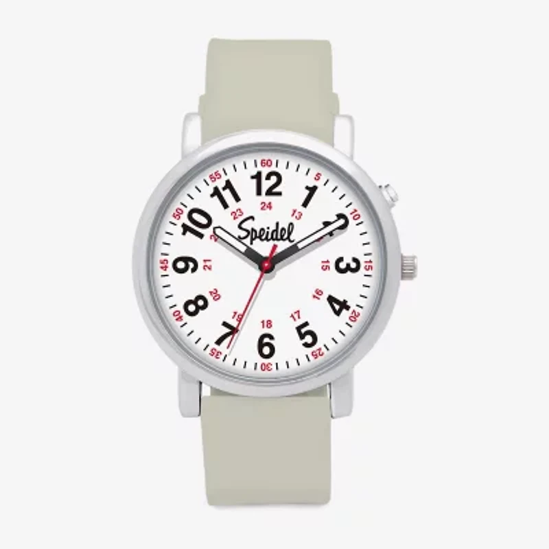 Speidel Medi Glow Unisex Adult Gray Strap Watch