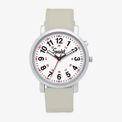 Speidel Medi Glow Unisex Adult Gray Strap Watch