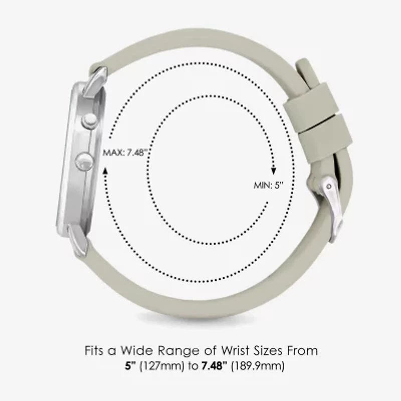 Speidel Medi Glow Unisex Adult Gray Strap Watch