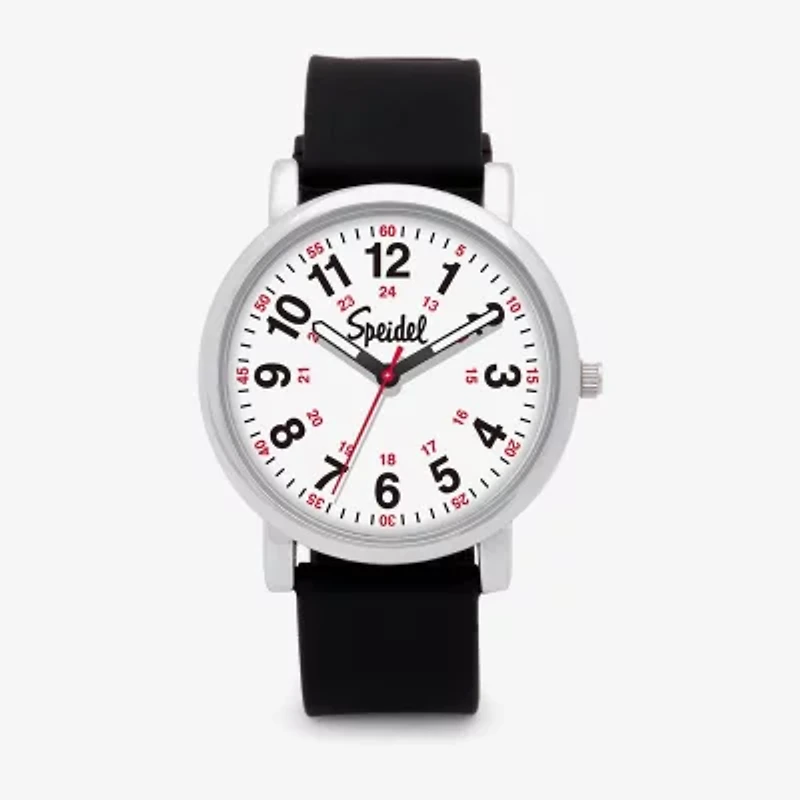 Speidel Medi Watch Unisex Adult Black Strap Watch 60340007