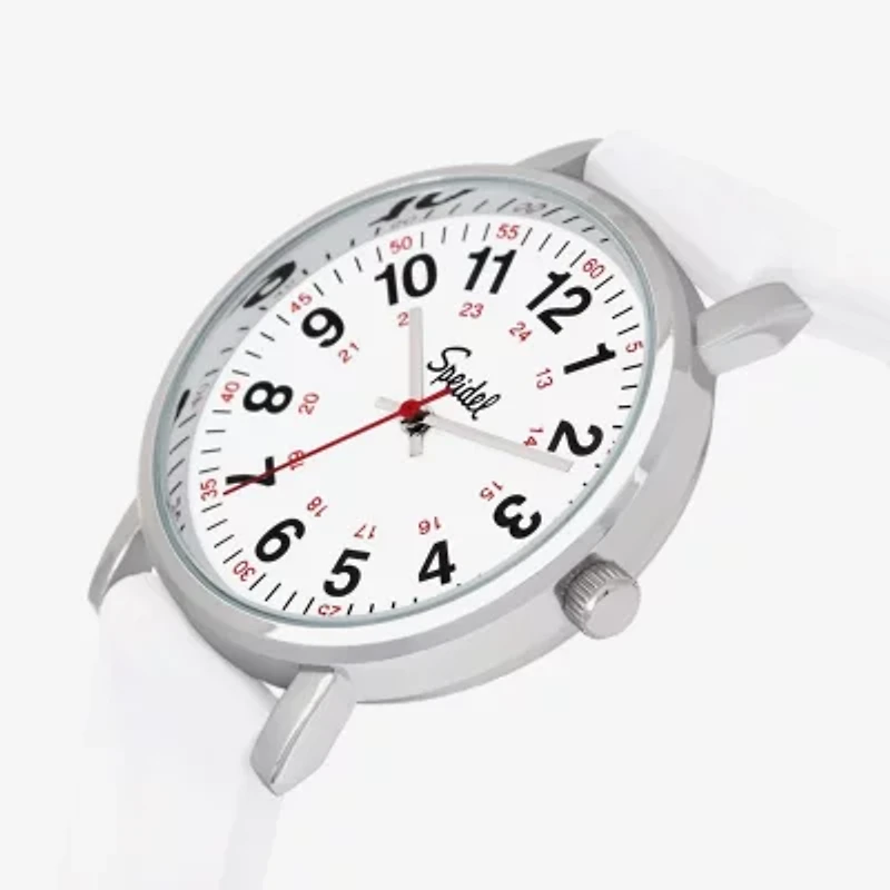 Speidel Medi Watch Unisex Adult White Strap Watch 60340006