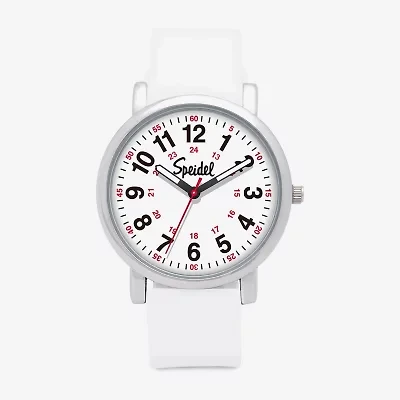 Speidel Medi Watch Unisex Adult White Strap Watch 60340006