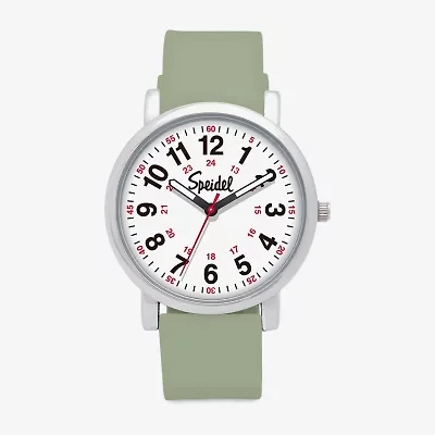 Speidel Medi Watch Unisex Adult Green Strap Watch  60340021