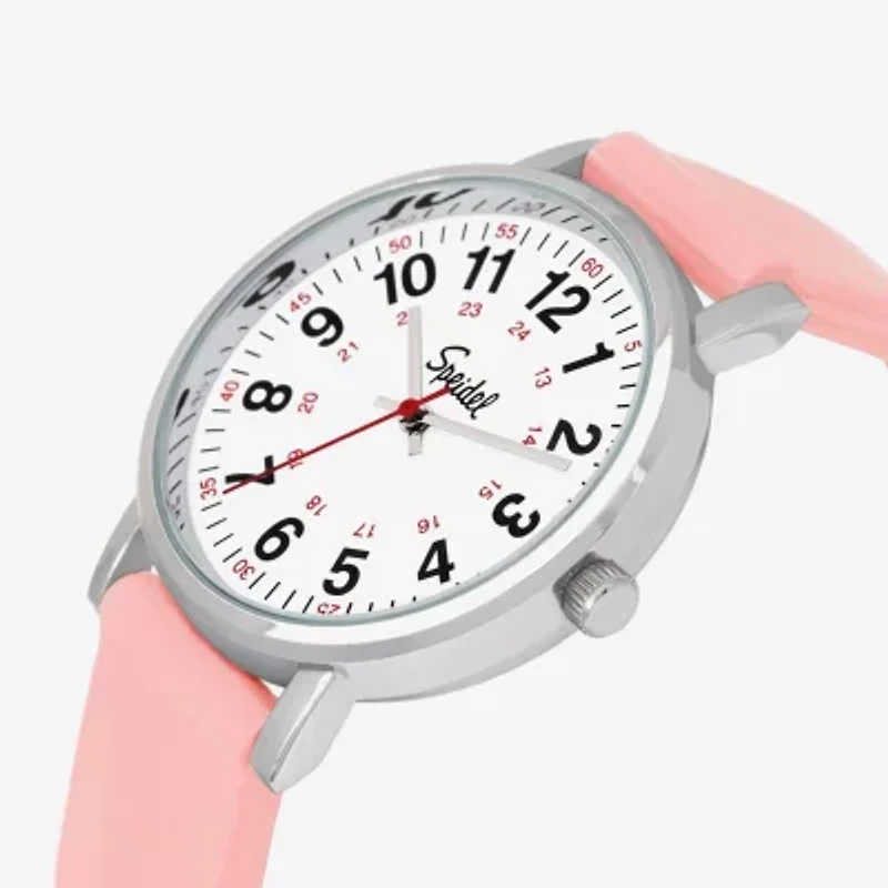 Speidel Medi Watch Unisex Adult Pink Strap Watch 60340008