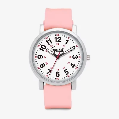 Speidel Medi Watch Unisex Adult Pink Strap Watch 60340008