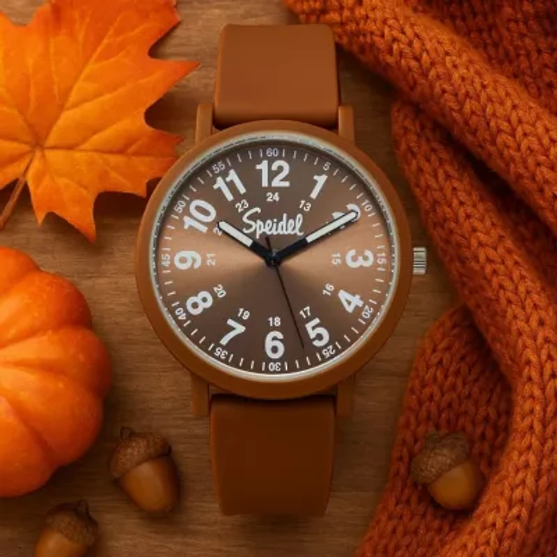 Speidel Color Pop Unisex Adult Strap Watch