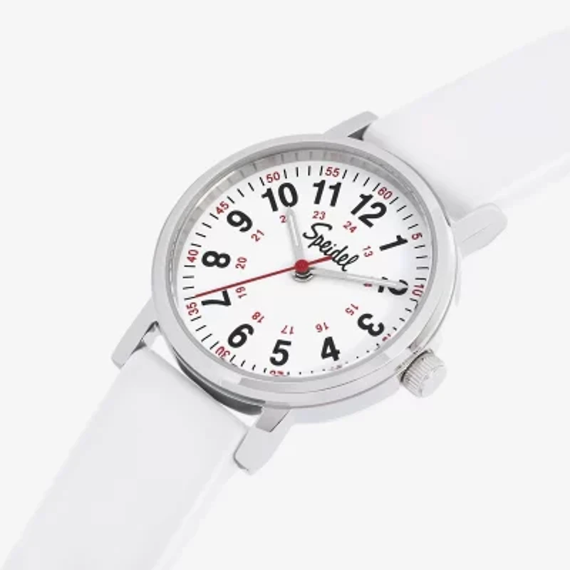 Speidel Medi Petite Unisex Adult White Strap Watch 60350006