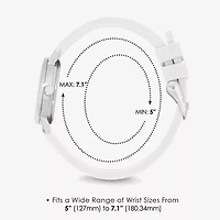 Speidel Medi Petite Unisex Adult White Strap Watch  60350006