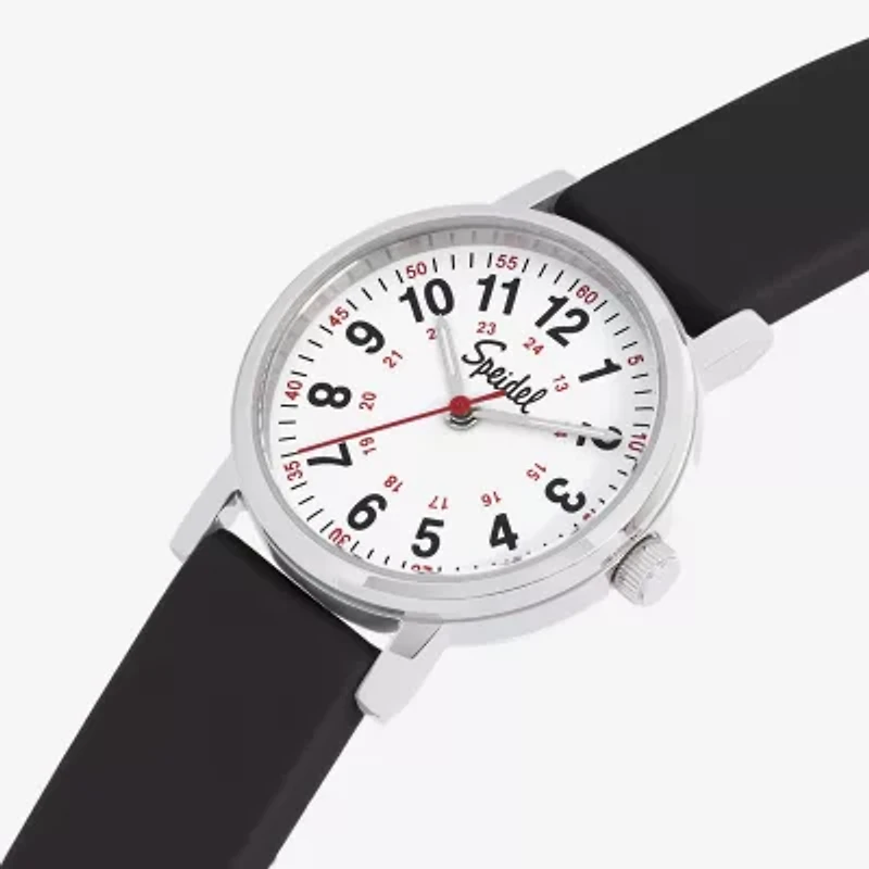 Speidel Medi Petite Unisex Adult Black Strap Watch