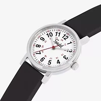 Speidel Medi Petite Unisex Adult Black Strap Watch
