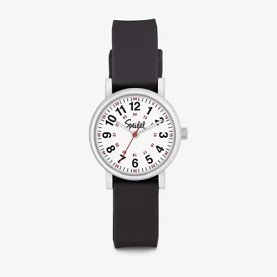 Speidel Medi Petite Unisex Adult Black Strap Watch