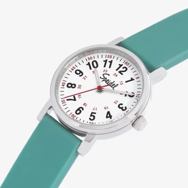 Speidel Medi Petite Unisex Adult Green Strap Watch 60350004