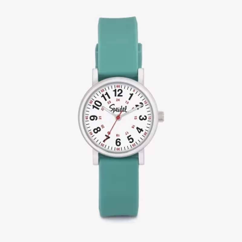Speidel Medi Petite Unisex Adult Green Strap Watch 60350004