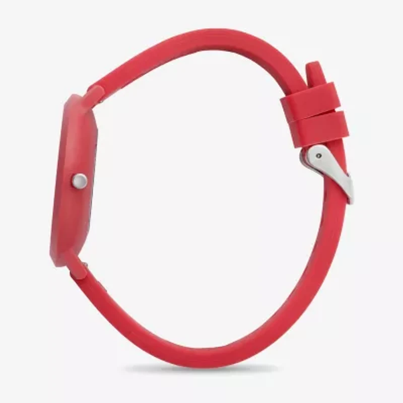 Speidel Color Pop Unisex Adult Red Strap Watch 60910015