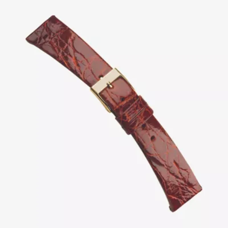 Speidel Unisex Adult Brown Leather Watch Band 124-18