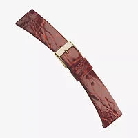Speidel Unisex Adult Brown Leather Watch Band 124-18