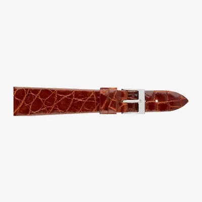 Speidel Unisex Adult Brown Leather Watch Band 124-18