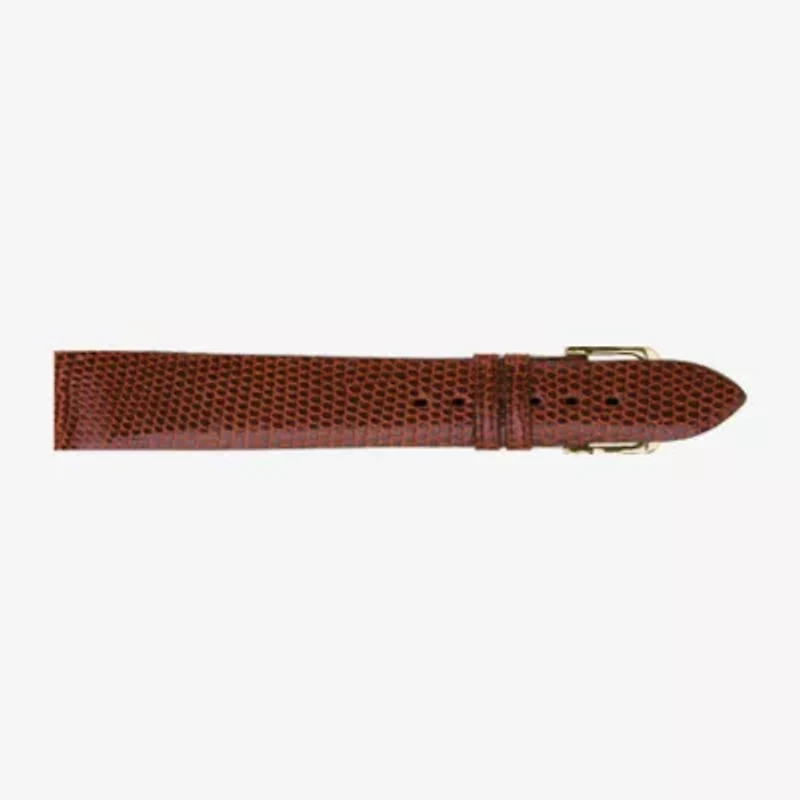 Speidel Unisex Adult Brown Leather Watch Band 157-115-08