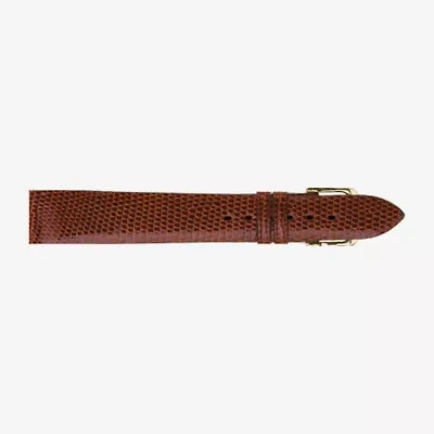 Speidel Unisex Adult Brown Leather Watch Band 157-115-08