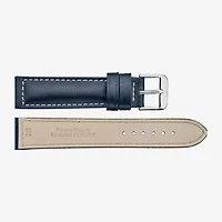 Speidel Unisex Adult Black Leather Watch Band 298-18