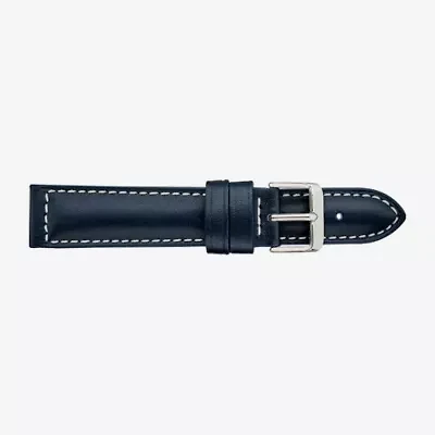Speidel Unisex Adult Black Leather Watch Band 298-18