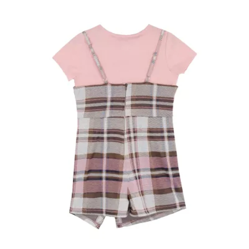 Rare Editions Big Kid Girls Plaid 2-pc. Dress Set