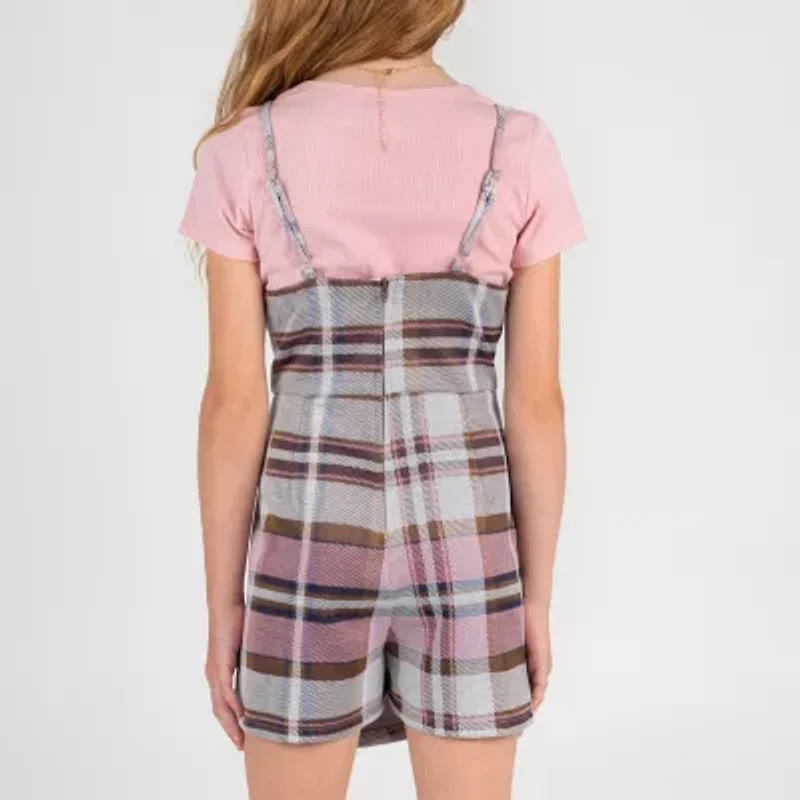 Rare Editions Big Kid Girls Plaid 2-pc. Dress Set