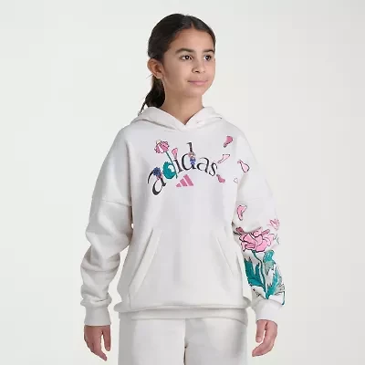 adidas Big Kid Girls Long Sleeve Active Hoodie
