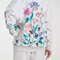 adidas Big Kid Girls Long Sleeve Active Hoodie