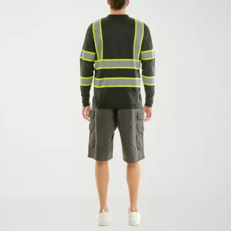 Hallstatt Workwear Mens High Visibility Long Sleeve Safety Shirt