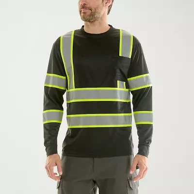 Hallstatt Workwear Mens High Visibility Long Sleeve Safety Shirt