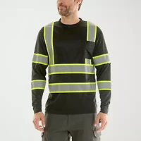 Hallstatt Workwear Mens High Visibility Long Sleeve Safety Shirt