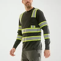 Hallstatt Workwear Mens High Visibility Long Sleeve Safety Shirt