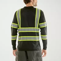 Hallstatt Workwear Mens High Visibility Long Sleeve Safety Shirt