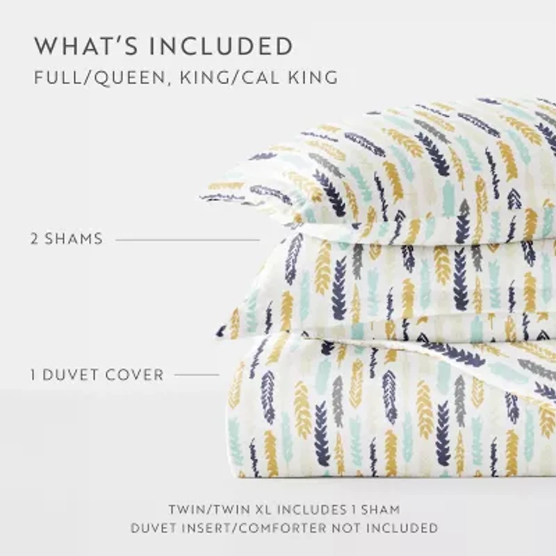 Casual Comfort Premium Ultra Soft Feathers Duvet Cover Set