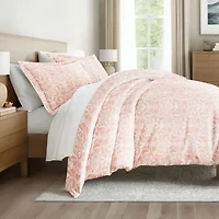 Casual Comfort Romantic Damask Pattern Oversized Duvet Cover Set