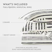Casual Comfort Arrow Dreams Patterned Duvet Cover Set