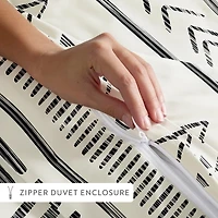 Casual Comfort Arrow Dreams Patterned Duvet Cover Set