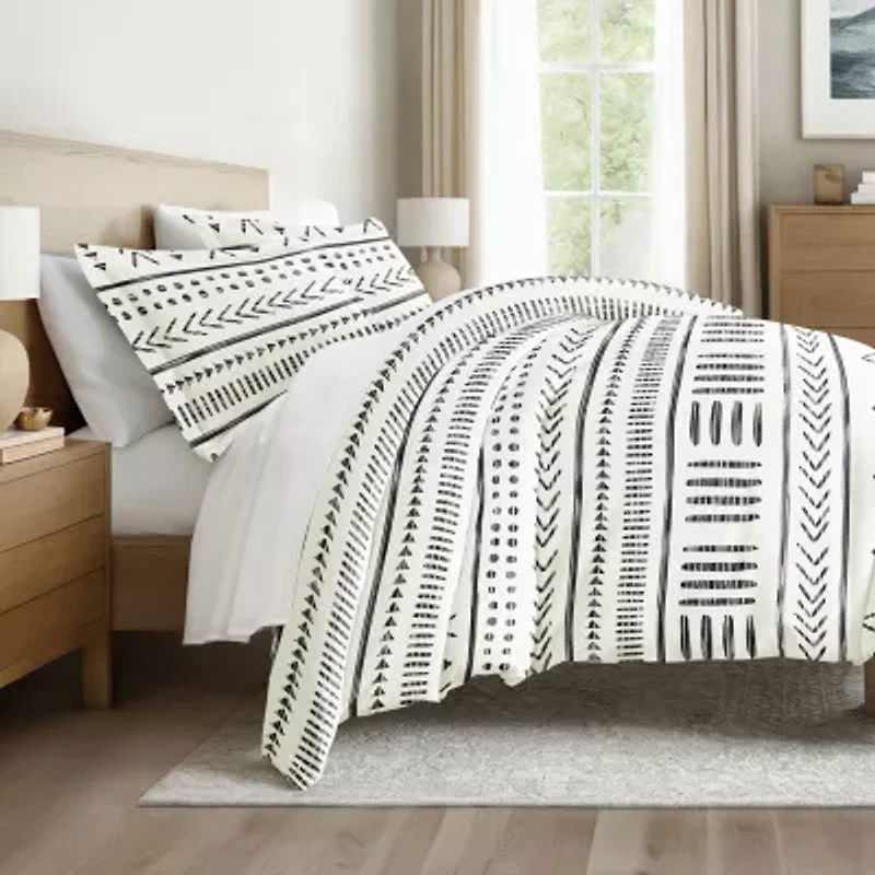 Casual Comfort Arrow Dreams Patterned Duvet Cover Set