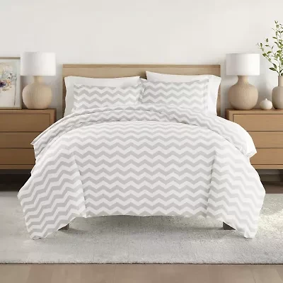 Casual Comfort Premium Ultra Soft Arrow Pattern Duvet Cover Set