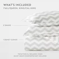 Casual Comfort Premium Ultra Soft Arrow Pattern Duvet Cover Set