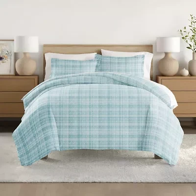 Casual Comfort Premium Ultra Soft Polka Dot Pattern Duvet Cover Set