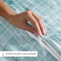 Casual Comfort Premium Ultra Soft Polka Dot Pattern Duvet Cover Set