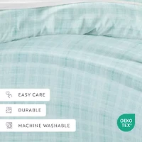 Casual Comfort™ Premium Ultra Soft Thatch Pattern Duvet Cover Set