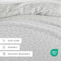 Casual Comfort Premium Ultra Soft Wheatfield Pattern Duvet Cover Set