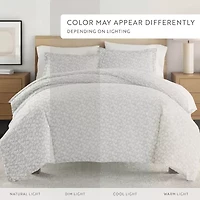 Casual Comfort Premium Ultra Soft Wheatfield Pattern Duvet Cover Set