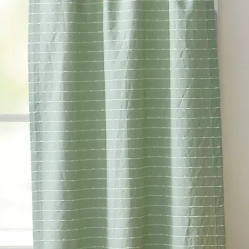 CURTIANWORKS Bridge 2-pc. Rod Pocket Window Tier