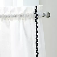 CURTIANWORKS Rita Rod Pocket Valance