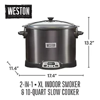 Weston 10 Qt Slow Cooker